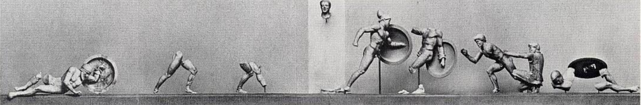 <p>When is the east pediment dated to?</p>