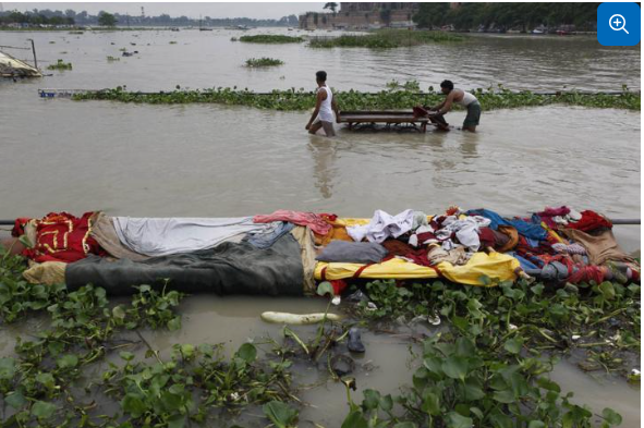 <p>Based on this image, which challenge faced by early Indian civilizations is still an issue today?</p>