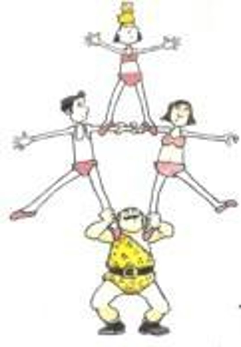 <p>acrobatics</p>
