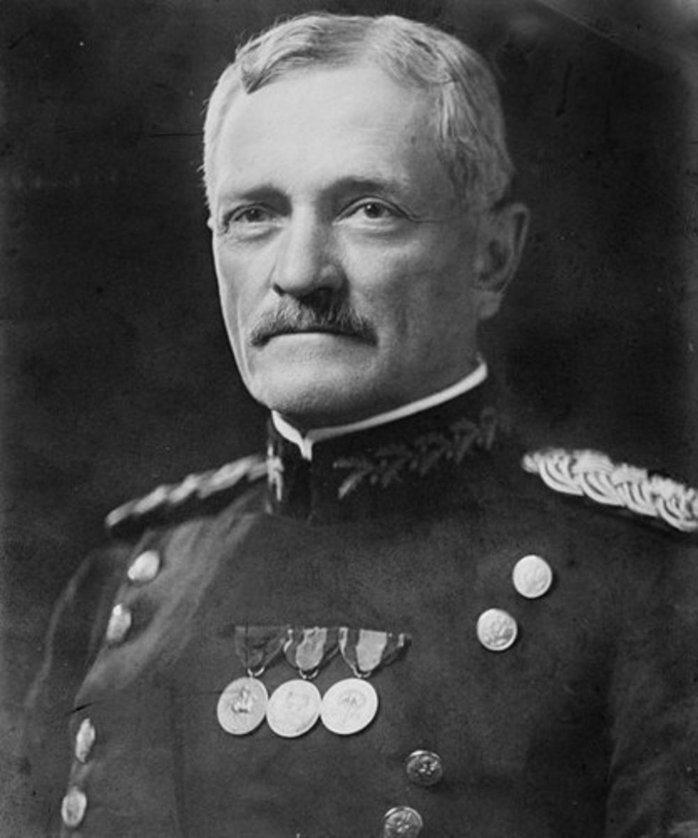 <p>A distinguished American general and commander of the American Expeditionary Forces (AEF) in World War I. Pershing led U.S. troops in significant battles, including the Meuse-Argonne Offensive, which contributed to the eventual Allied victory. His leadership and organizational skills were instrumental in shaping the modern U.S. Army, and he became a national hero for his efforts during the war.</p>