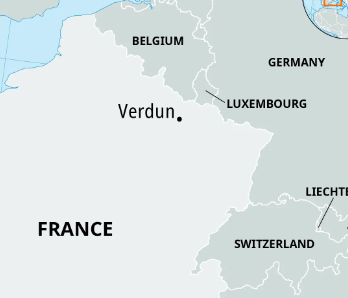 <p>battle in France between Franks and Germans from February to December in 1916; longest battle in WWI; Germans wanted to “bleed France white” and break their morale by capturing a symbolic city; France won</p>