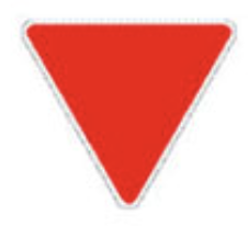 <p>inverted triangle</p>