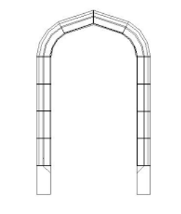 <p>Tudor Gothic features</p>