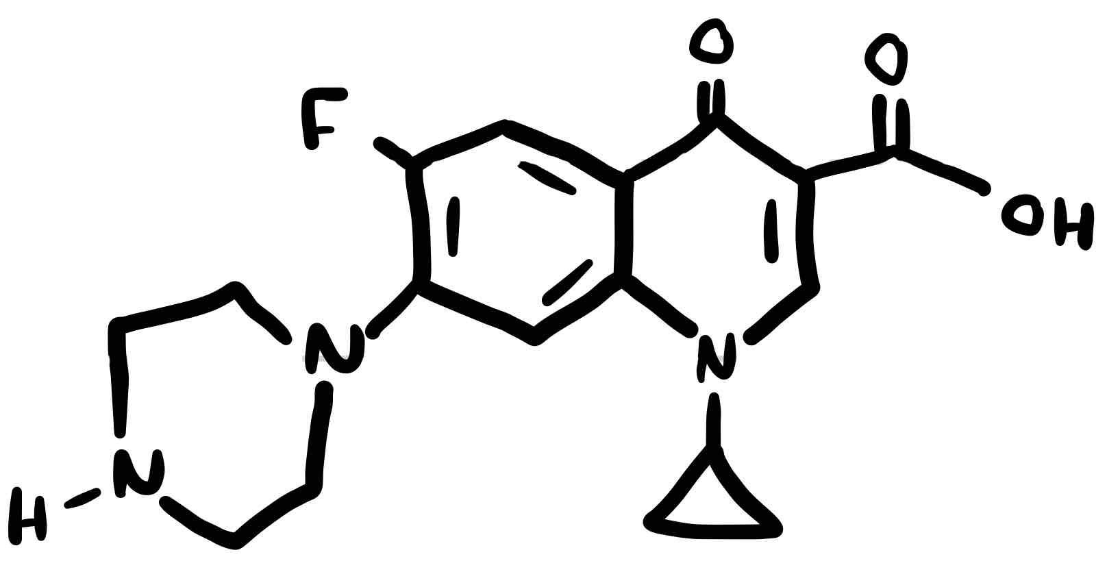 <p>A drug ( Antibiotic for bacterial infections )</p>