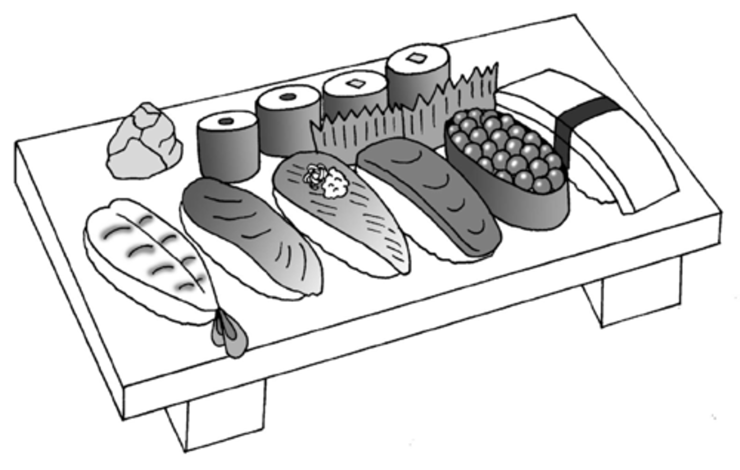 <p>sushi</p>