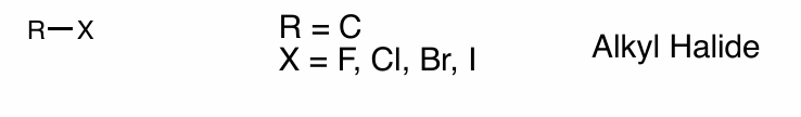 <p>alkyl halide</p>