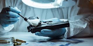 <p>Expert compares F.P. found at crime scene with known fingerprint by examining the minutiae patterns.</p><p>Limitation- Not always will there be a fill near fingerprint to examine, don’t know if it is relevant to the crime scene (was it there before, during, or after?), examiner bias</p>