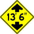 <p>What Does This Sign Mean?: Low Clearance</p>