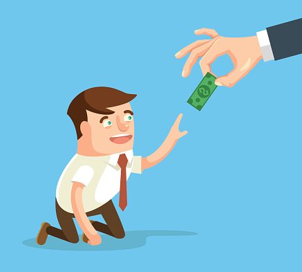 <p>a salary</p>