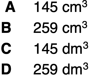 <p>What is the volume of 0.0100mol of N<sub>2</sub> at 350<sup>o</sup>C and 200kPa?</p>