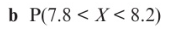 <p>Finding probabilities using the normal distribution:</p>