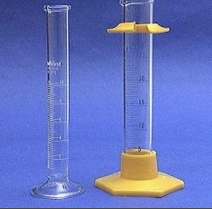 <p>used to measure volumes of liquids</p>