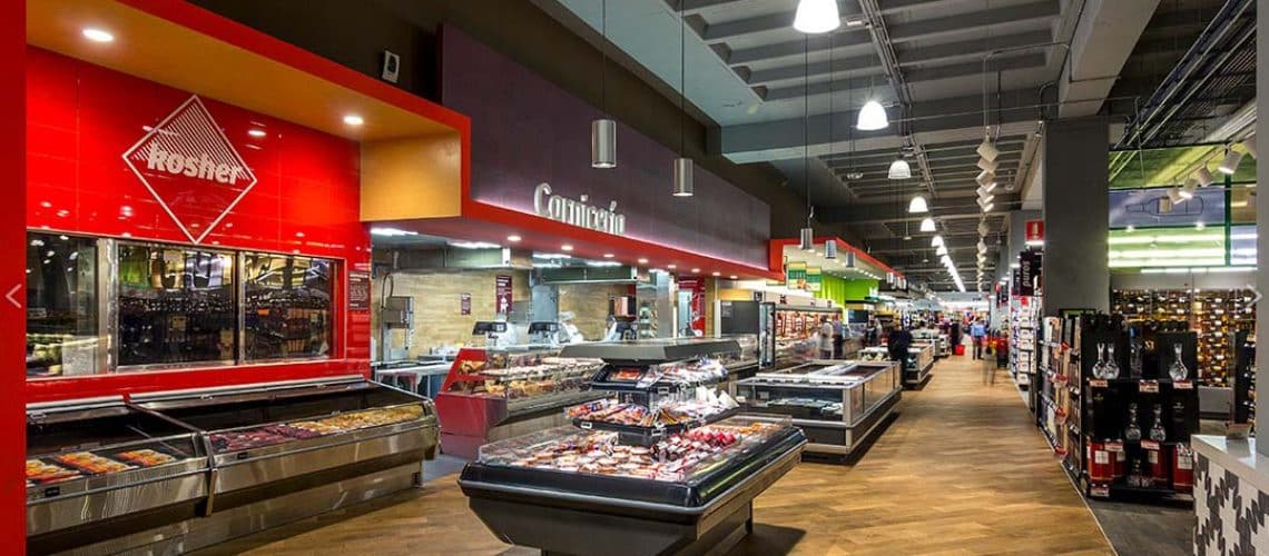 <p>physical retail establishments where customers can browse and purchase products in person, as opposed to online. </p>