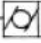 <p>Circle between two sticks</p>
