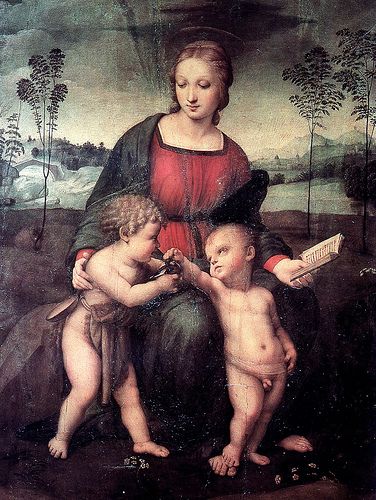 <p>Madonna of the Goldfinch</p>