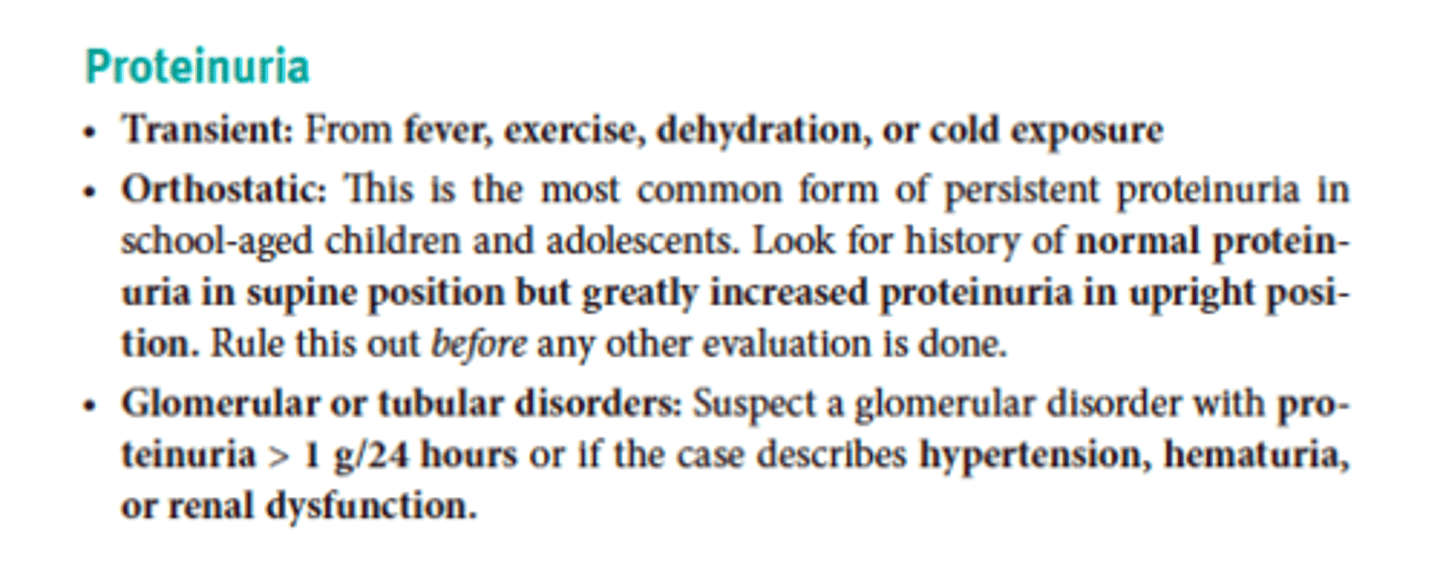 <p>Urinary protein concentration is greater than normal.</p>