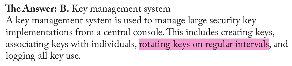 <p>Key management system</p>