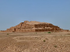 multitiered structure thought to have served as a temple platform