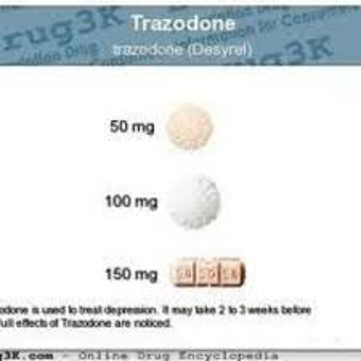 <p>Trazodone</p><p>SARI Antidepressant </p><p>Depression, Insomnia</p>