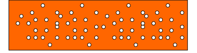 <p>A form of very local corrosion in which small pits or holes form</p>