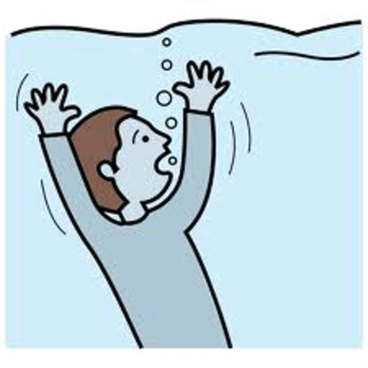 <p>to drown</p>