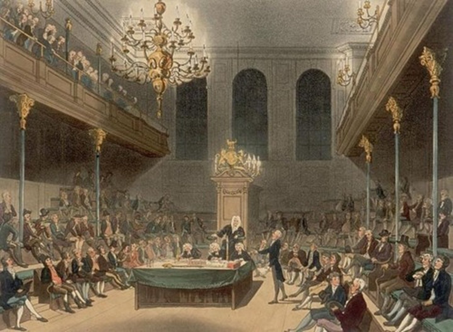 <p>The lawmaking body of the British government (like our congress).</p>