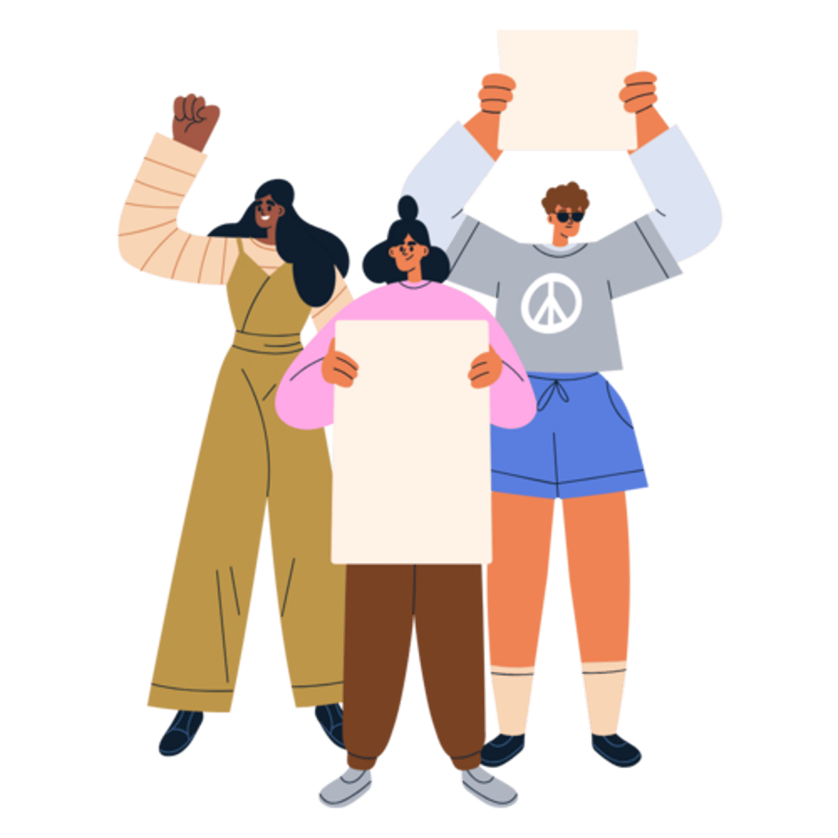 <p>to come together to publicly show dislike or opposition to something.</p><p>A lot of people joined a ___________________ in the streets.</p>