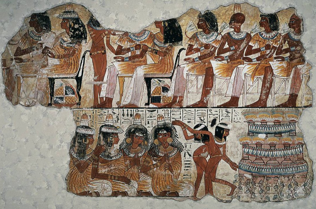 <p>Egyptians The Tomb of Nebamun, Thebes. ca. 1350 bce</p>