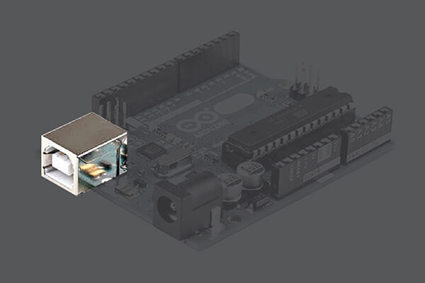 <p>The _____ _____ (usb type-___ port) is a printer USB port used to load a program from the _____ _____ onto the Arduino board. The board can also be powered through this port.</p>