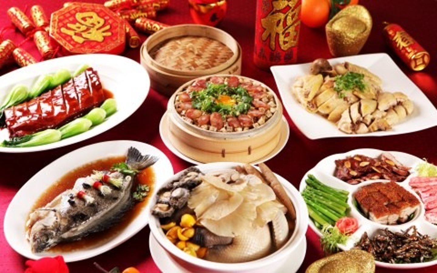 <p>(Zhōng guó cài) Chinese food</p>