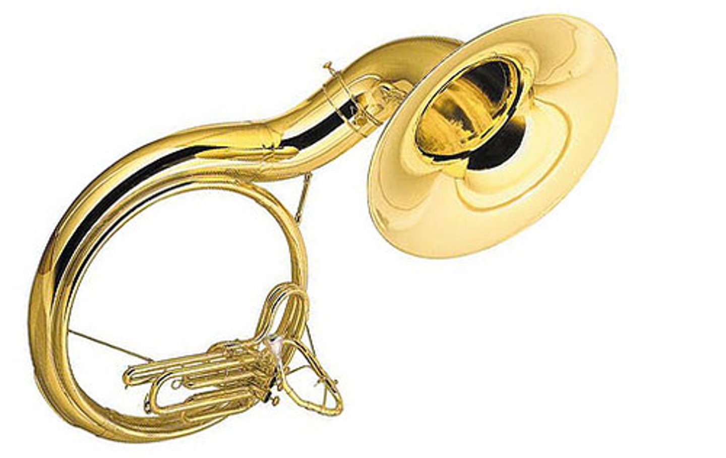 <p>A large brass instrument similar to a tuba, designed for marching bands.</p>