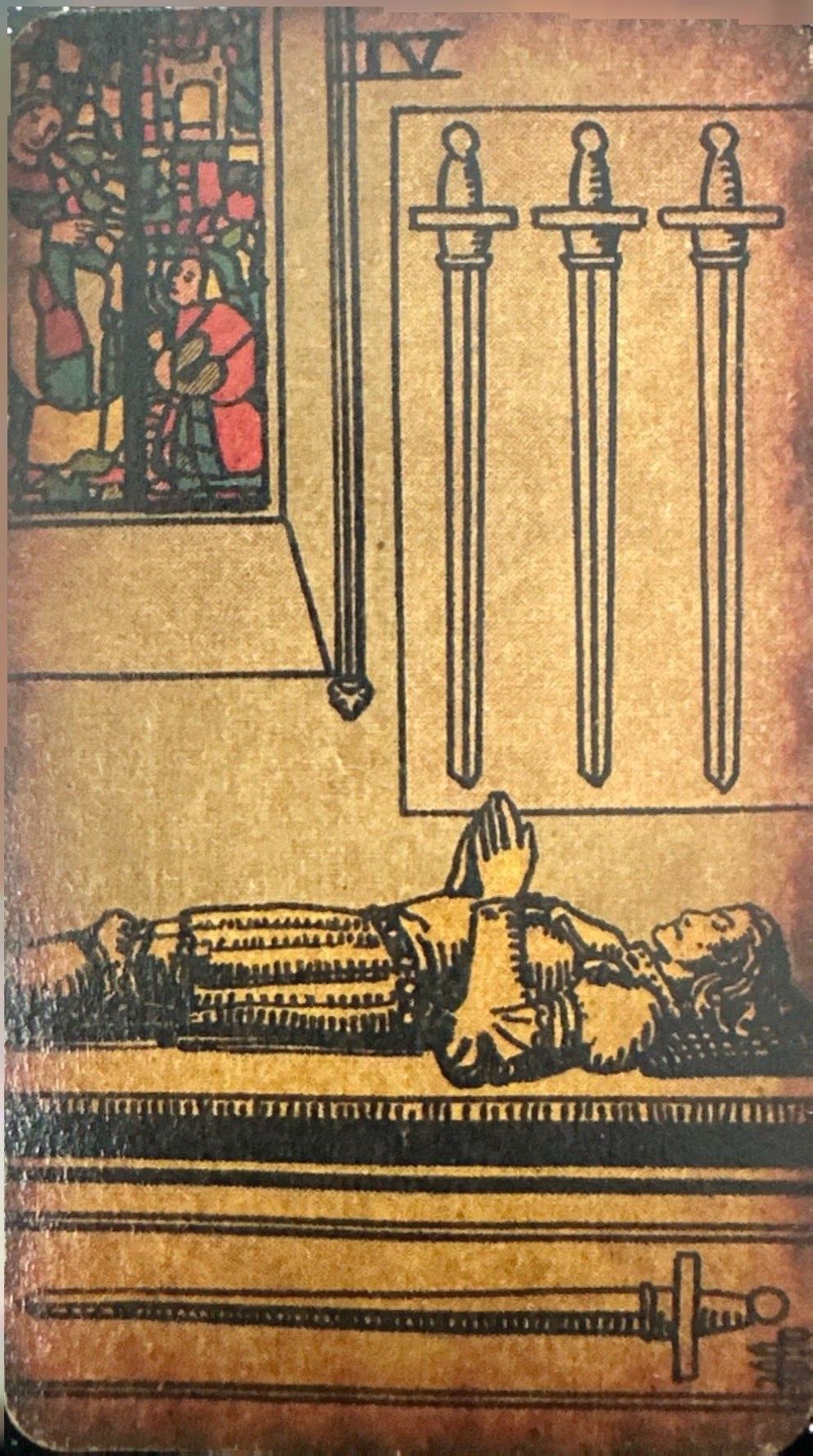 <p>IV - Four of Swords*</p>