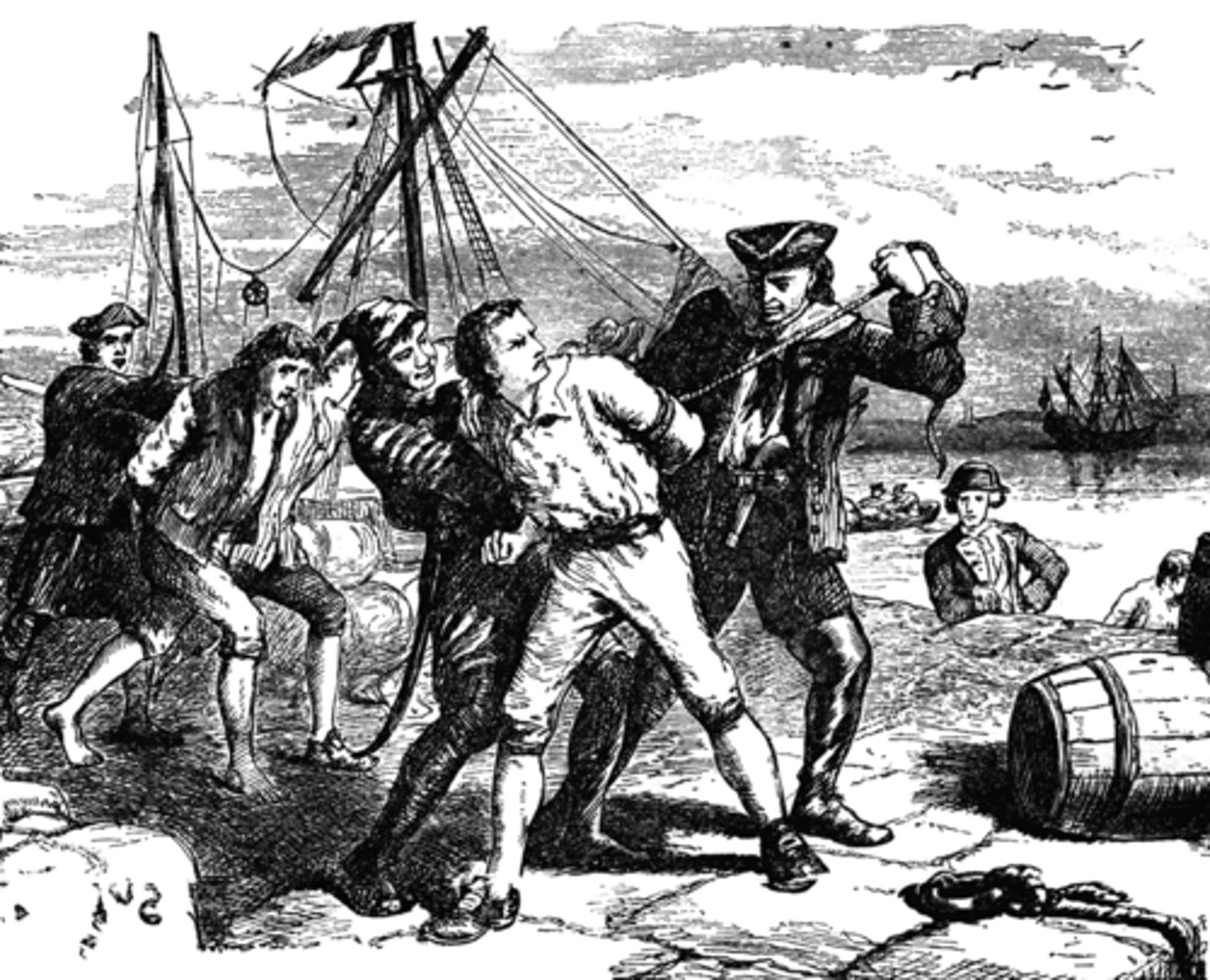 <p>v. forced service into armed forces</p>