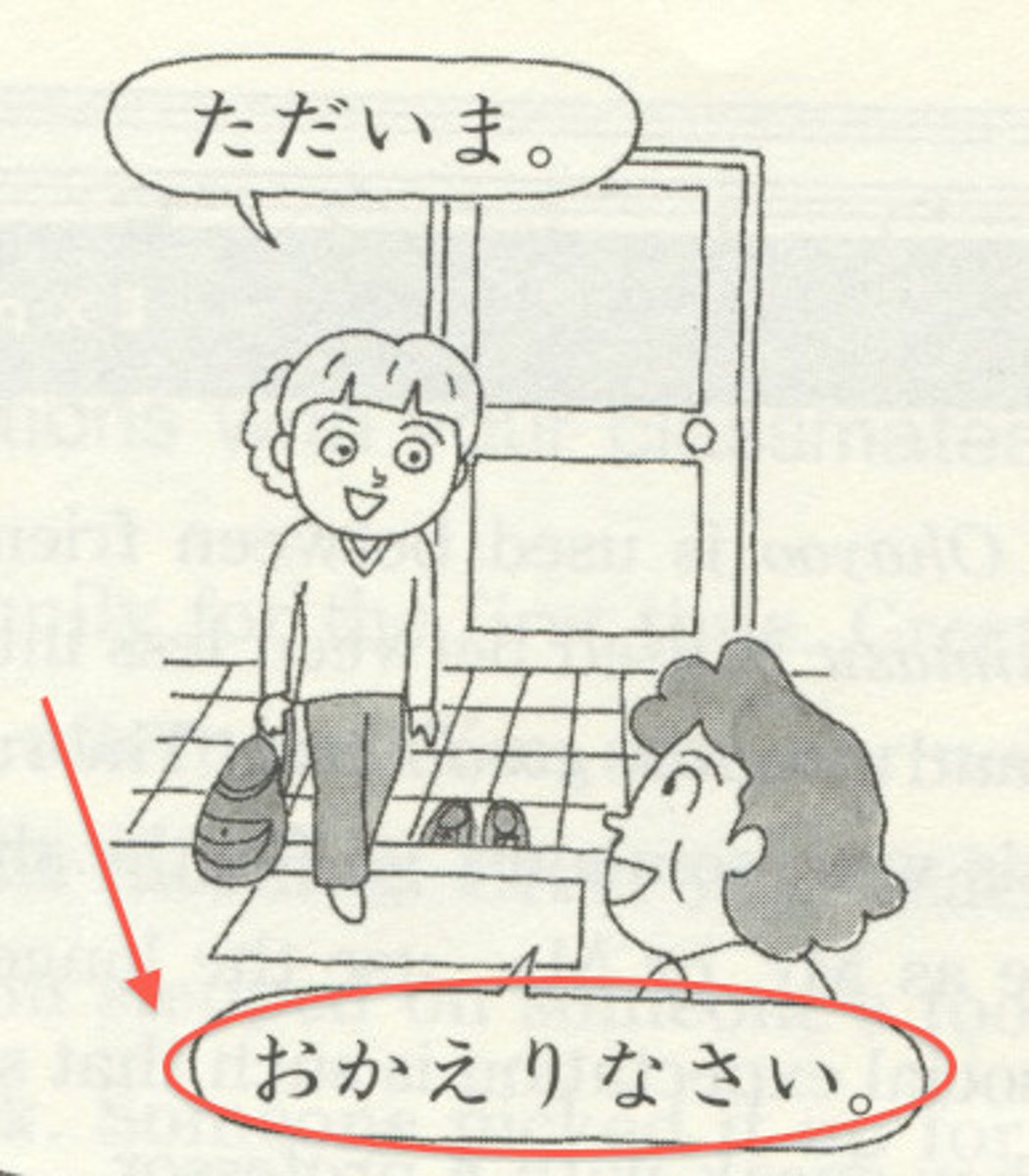 <p>Anh/Chị đã về đấy à. (dùng để nói với ai đó mới về đến nhà)</p>