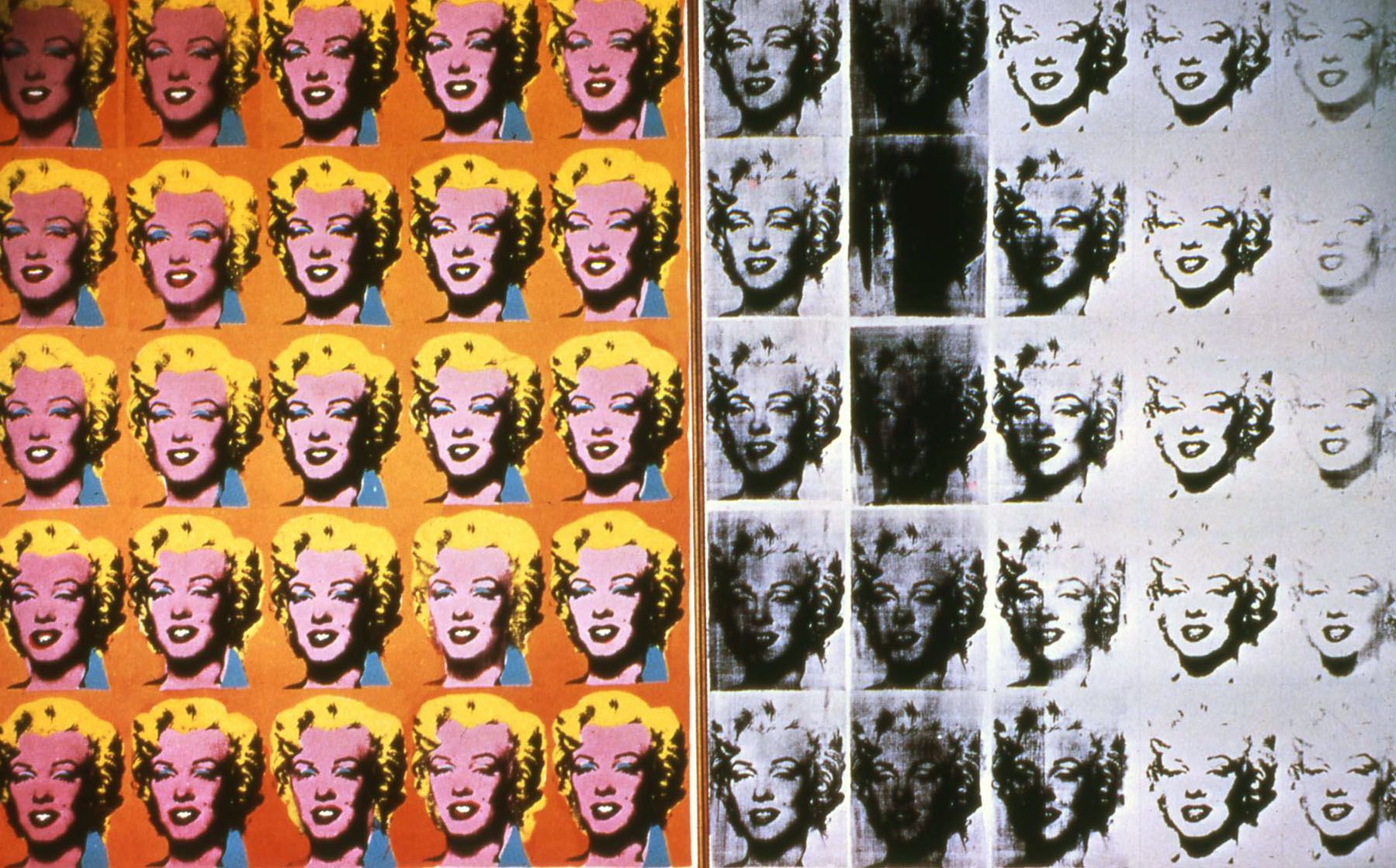 <p>Marilyn Diptych, 1962</p>