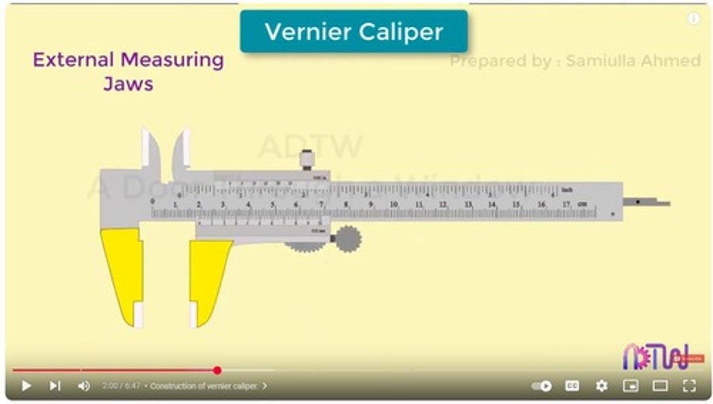 <p>To measure dimensions accurately.</p>