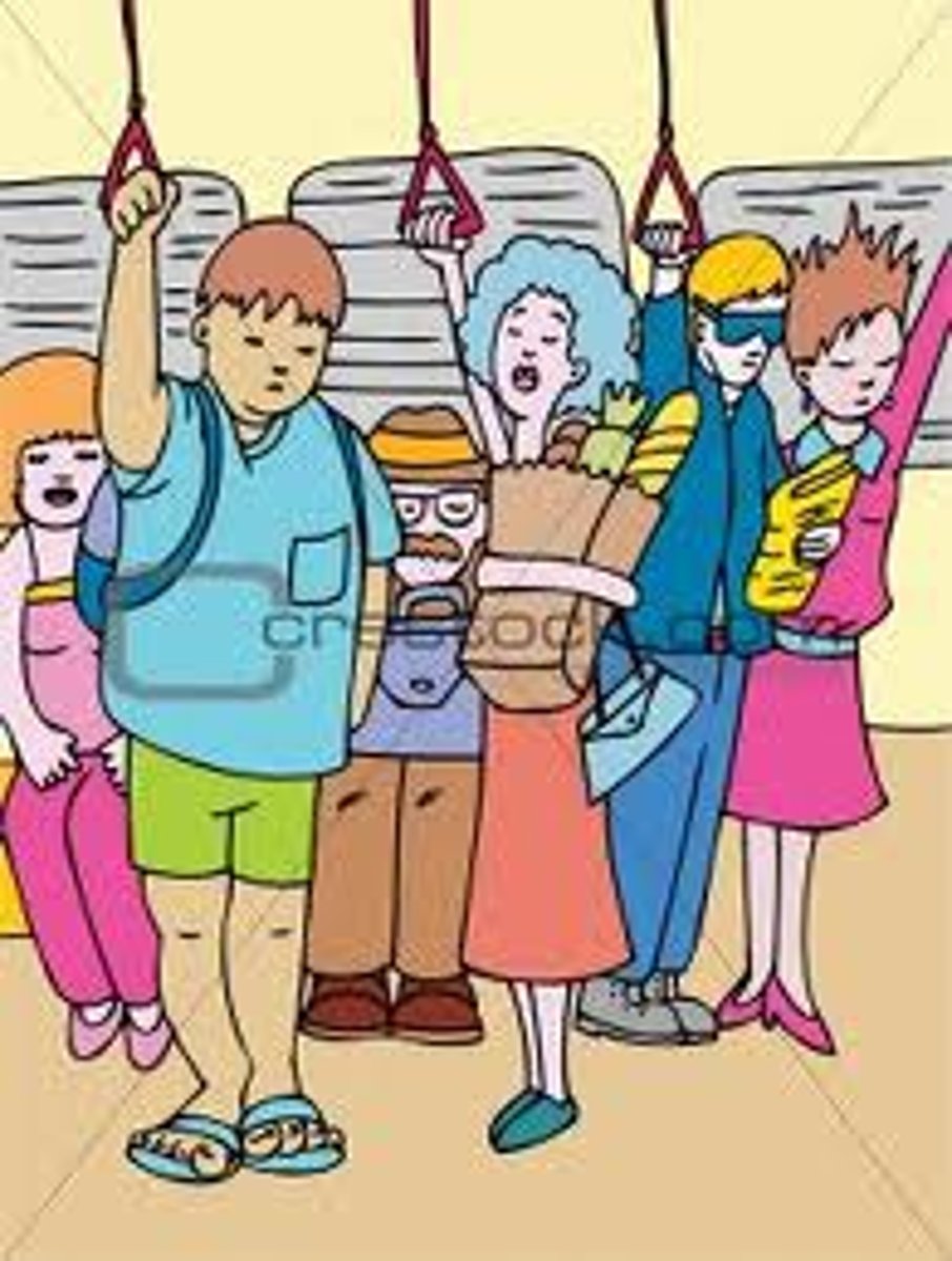 <p>public transportation</p>