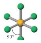 <p>octahedral </p>