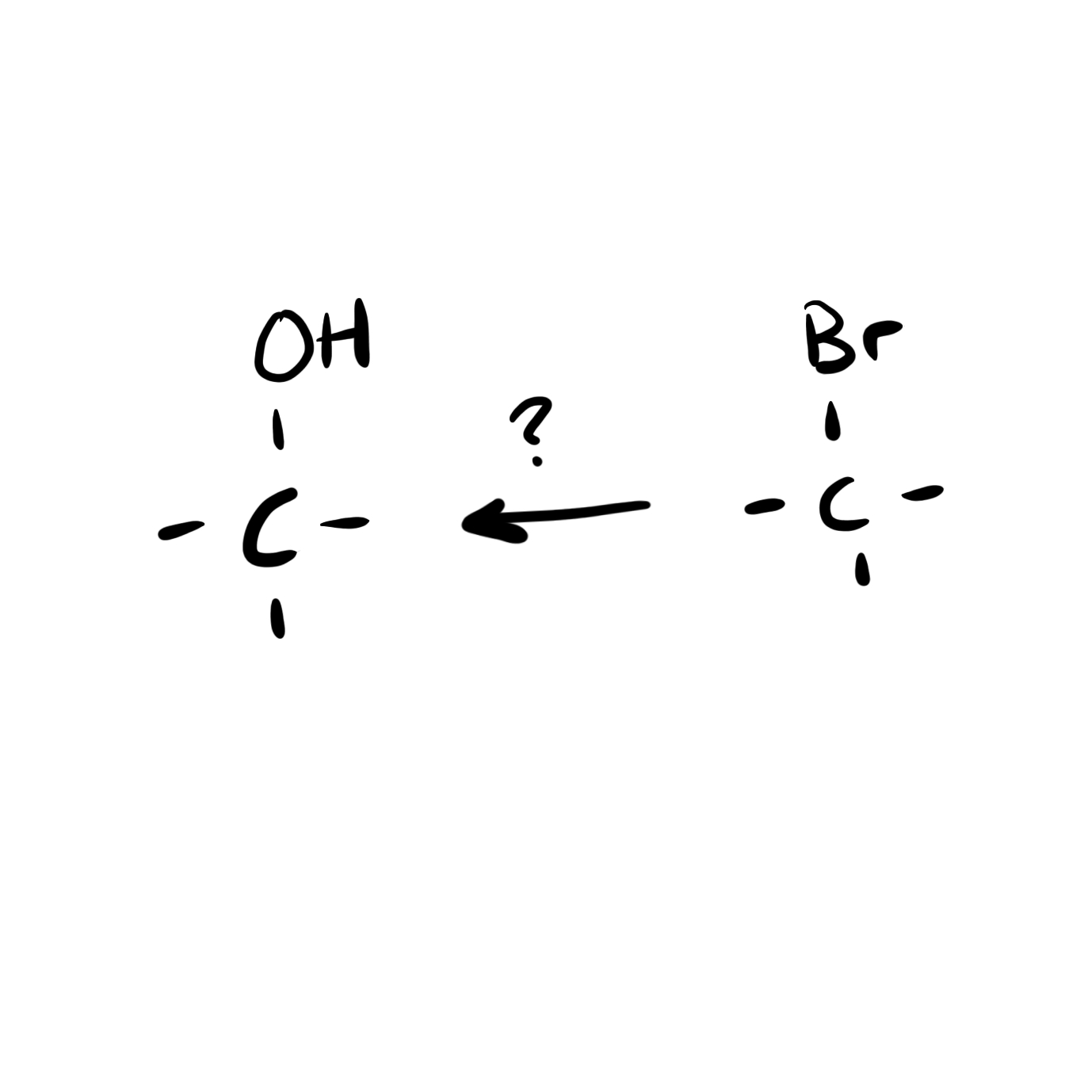 <p>Alkyl Halide → Alcohol</p>