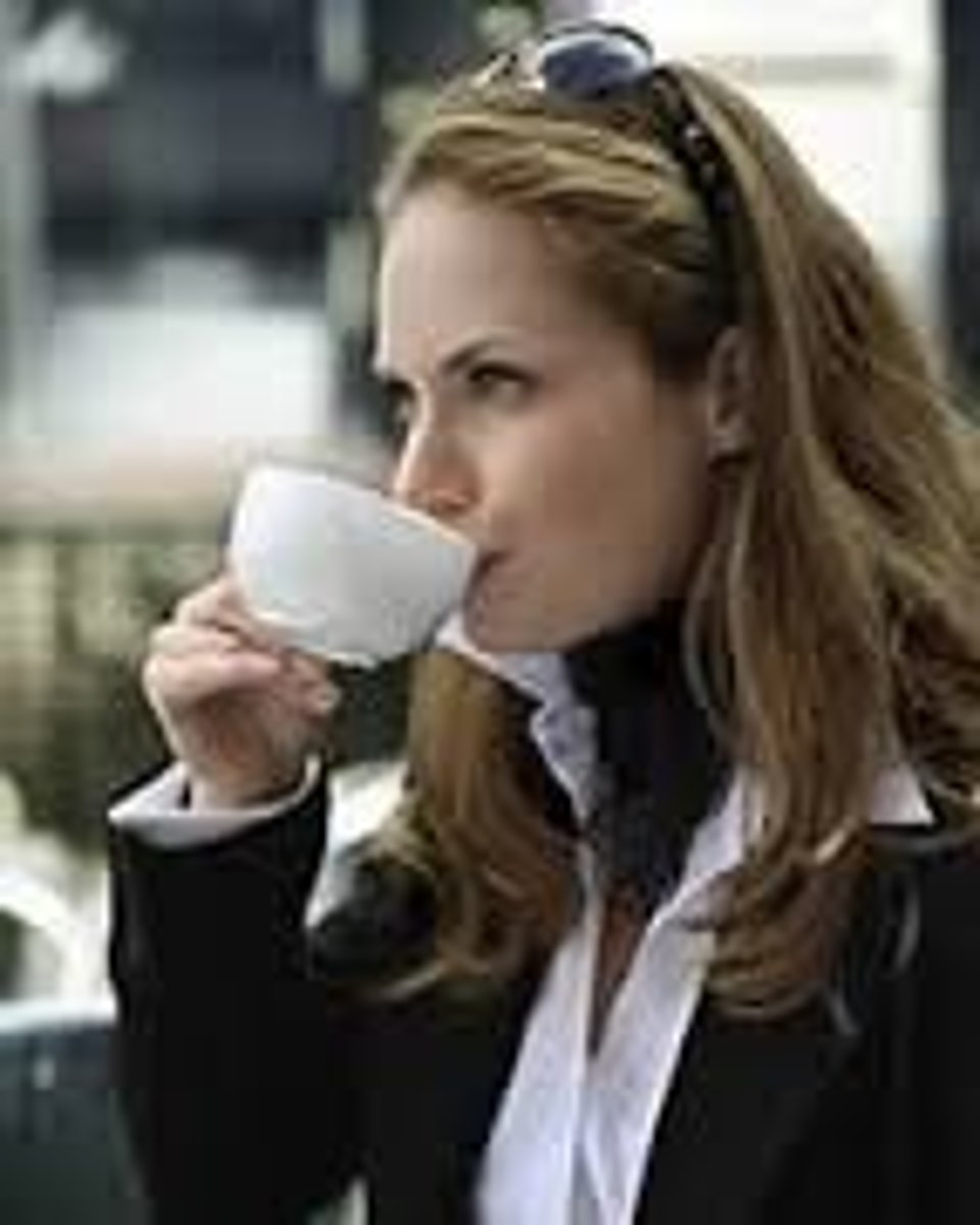 <p>to drink coffee</p>