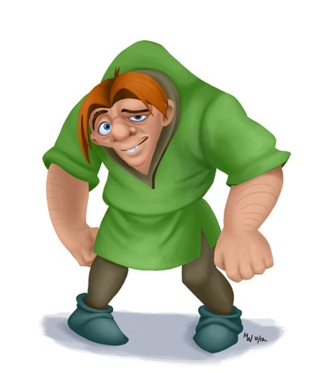 <p>hunchback</p>