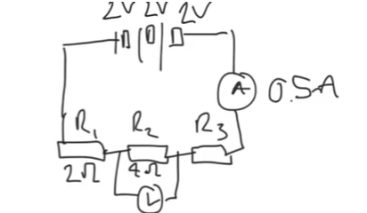 Work out the total resistance