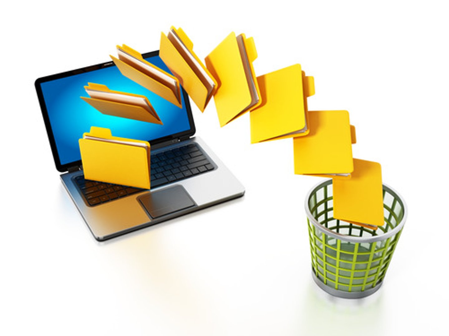 <p>to remove something (like text or a file)</p>