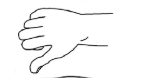 <p>What solfege is this the hand sign for? </p>