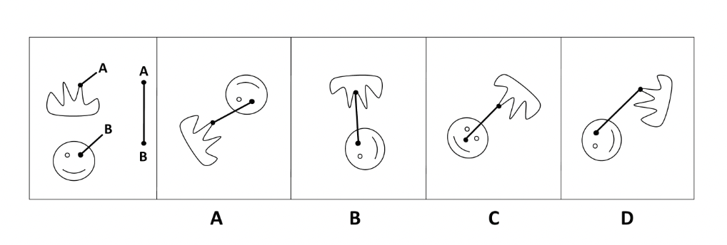 <p>Which of these images <em>best</em> solves the problem in the first picture?</p><ol><li><p>A</p></li><li><p>D</p></li><li><p>B</p></li><li><p>C</p></li></ol>