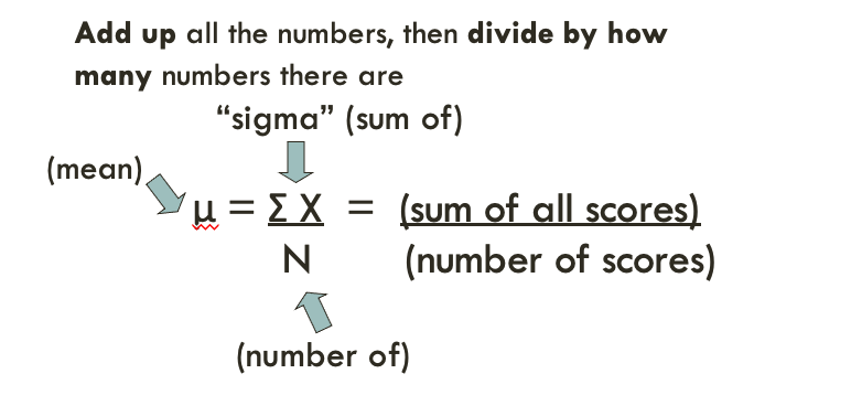 <p><strong>CENTRAL TENDENCY: MEAN</strong></p>