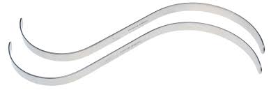Exposing wound in laparoscopic incisions ("s" retractor)