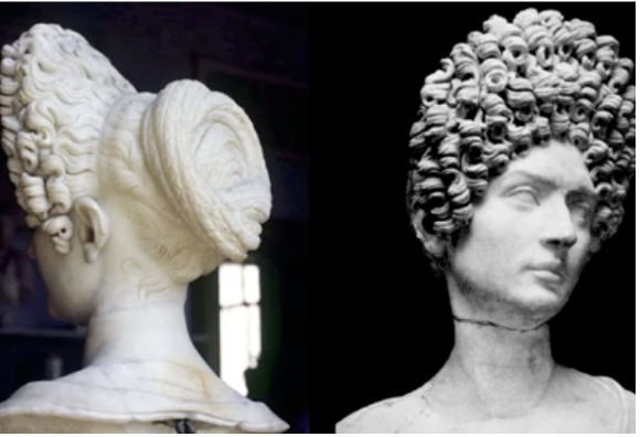 <p>portrait of a flavian woman</p>