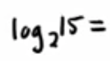 <p>Solve to the point to where you’d need a calculator to finish solving</p>