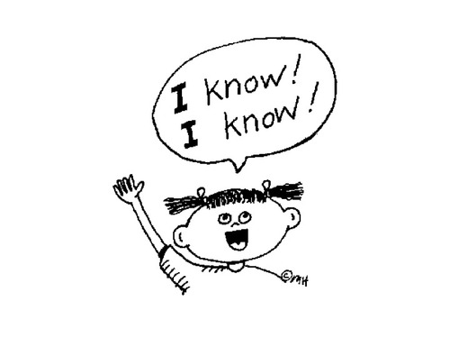 to know; to know how